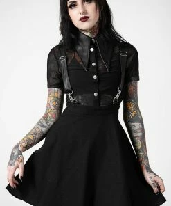 Killstar Cosmic Katy Suspender Dress Ladies