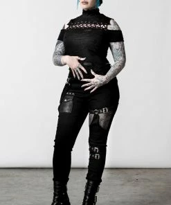 Killstar Crash Curse Crop Top Ladies