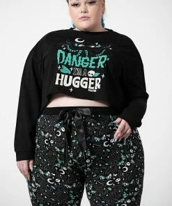 Ladies Killstar Cthulhu Crop Sweater