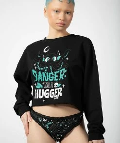 Ladies Killstar Cthulhu Crop Sweater