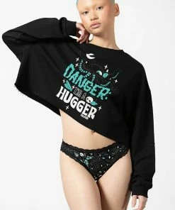 Ladies Killstar Cthulhu Crop Sweater