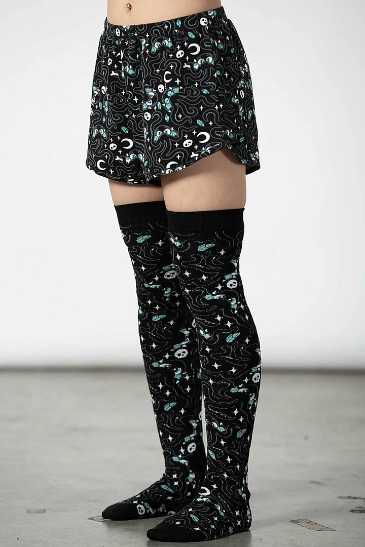 Ladies Killstar Cthulhu Shorts 3 Ladies Killstar Cthulhu Shorts