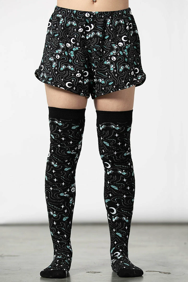 Ladies Killstar Cthulhu Shorts 5 Ladies Killstar Cthulhu Shorts