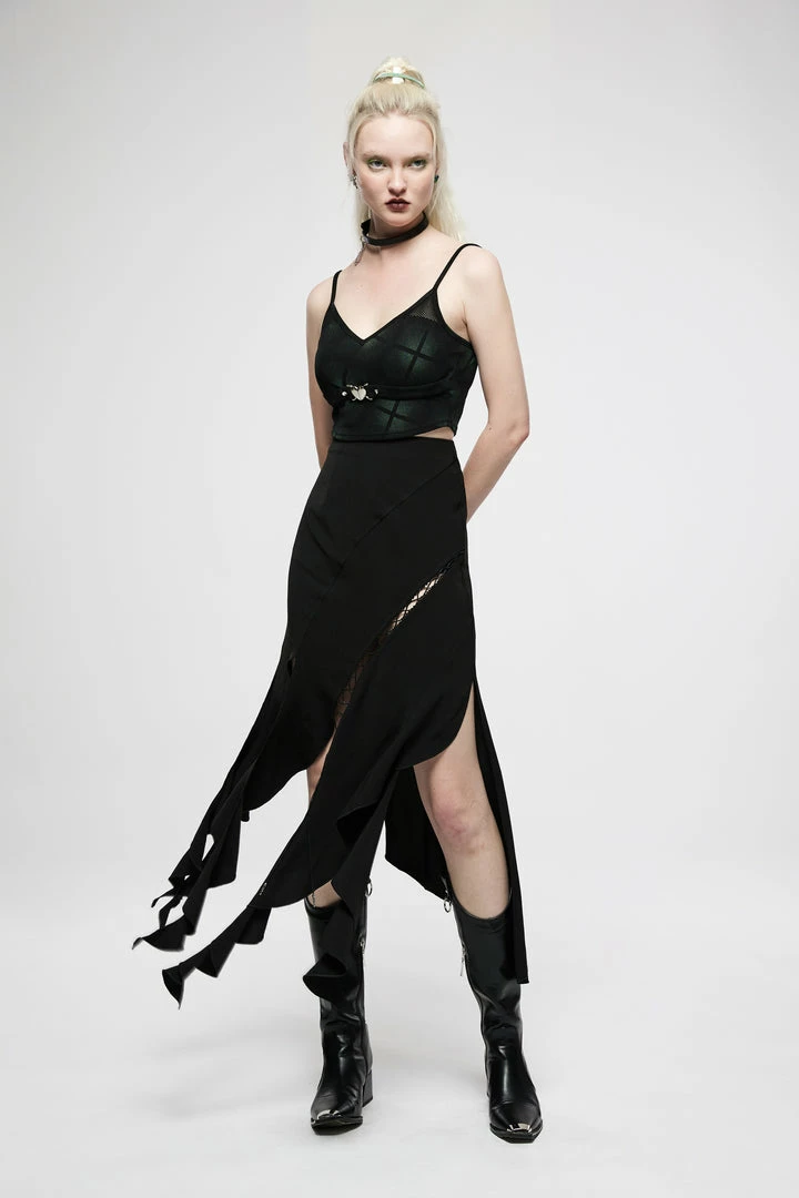 Punk Rave Lucinda Skirt - Black 6 Punk Rave Lucinda Skirt - Black