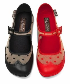 Hot Chocolate Design Chocolaticas Havana Heart Women's Mary Jane Flat