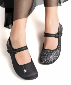 Hot Chocolate Design Chocolaticas Spider Women's Mary Jane Flat Ladies