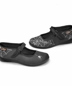 Hot Chocolate Design Chocolaticas Spider Women's Mary Jane Flat Ladies