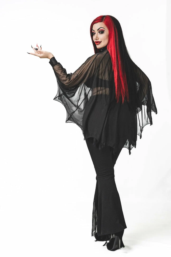 Necessary Evil Cybele Bat Wing Dress 5 Necessary Evil Cybele Bat Wing Dress