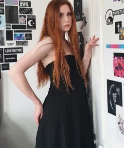 Necessary Evil Camazotz Bats Wing Effect Maxi Dress Ladies