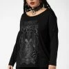 Killstar Dark Forces Boatneck Top