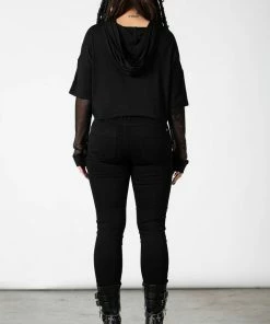 Ladies Killstar Dark Forces Crop Hoodie 12 Ladies Killstar Dark Forces Crop Hoodie