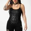 Killstar Dark Forces Strappy Vest Ladies