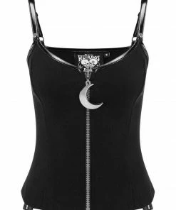 Killstar Darklands Zip Top Ladies