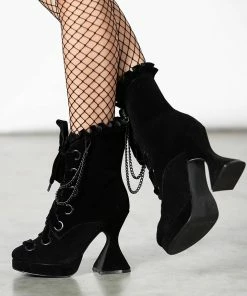 Killstar Deadly Twin Boots Ladies
