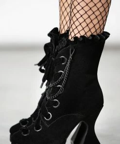 Killstar Deadly Twin Boots Ladies