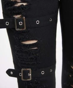 Devil Fashion Mercy Ripped Jeans Ladies