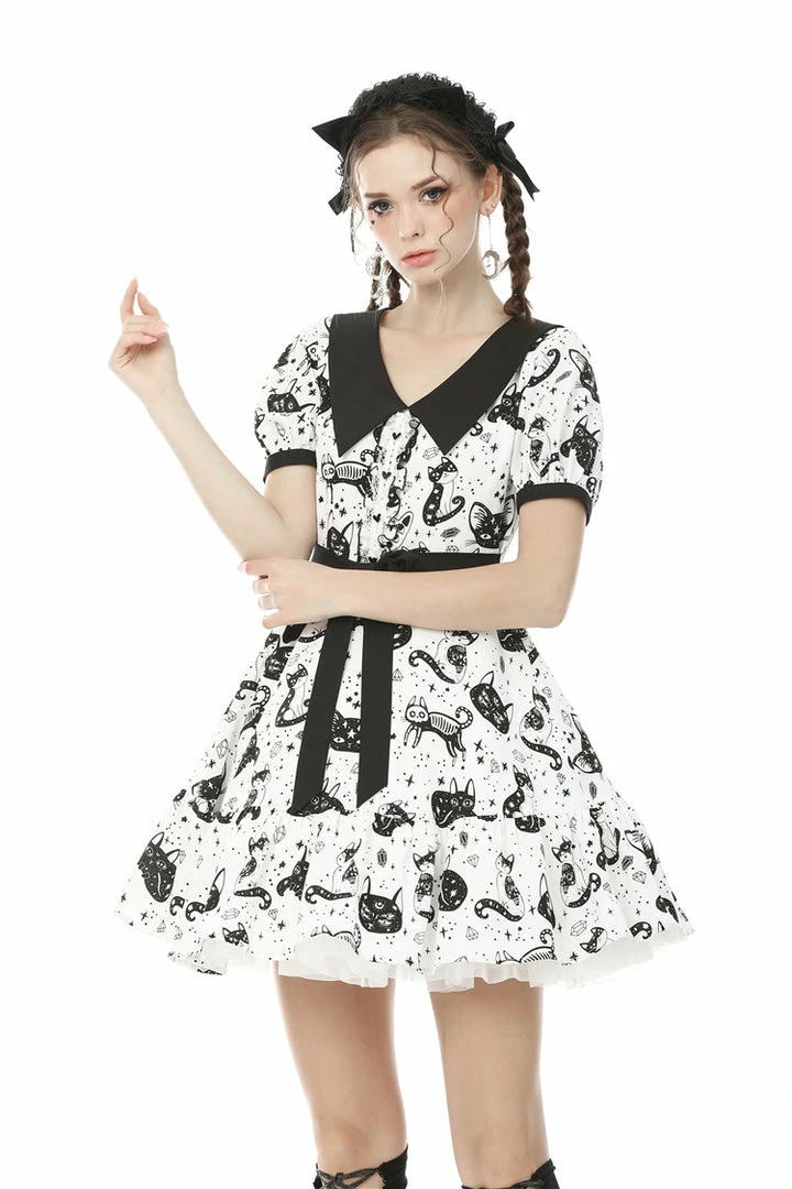 Dark In Love Cosmic Kitty Dress 17 Dark In Love Cosmic Kitty Dress