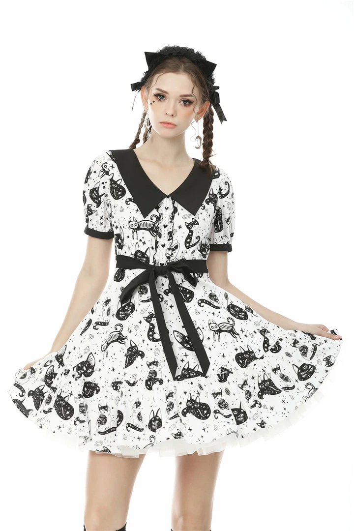 Dark In Love Cosmic Kitty Dress 20 Dark In Love Cosmic Kitty Dress