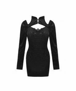 Ladies Dark In Love Enid Cold Shoulder Dress