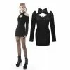 Ladies Dark In Love Enid Cold Shoulder Dress