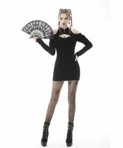 Ladies Dark In Love Enid Cold Shoulder Dress