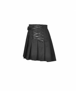 Ladies Dark In Love Hunter Pleated Skirt 20 Ladies Dark In Love Hunter Pleated Skirt