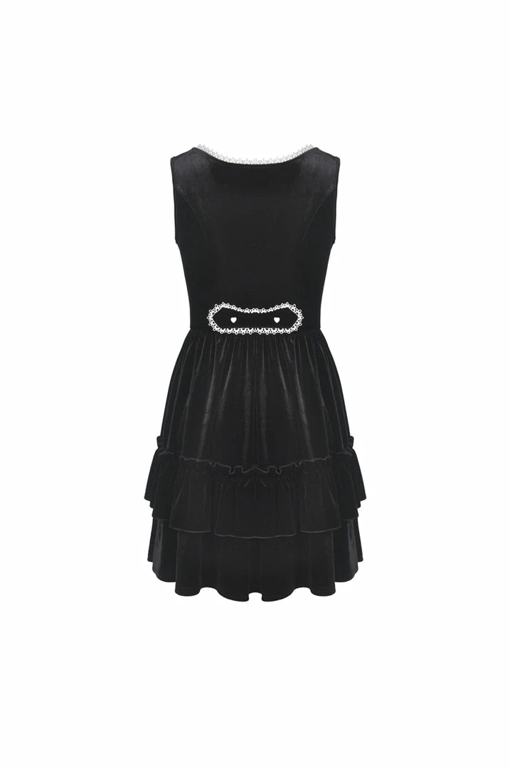 Dark In Love Noelle Velvet Dress 5 Dark In Love Noelle Velvet Dress