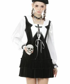 Dark In Love Noelle Velvet Dress 16 Dark In Love Noelle Velvet Dress