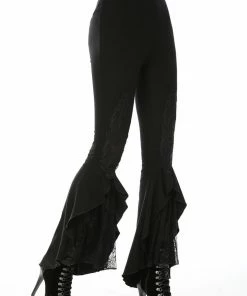 Ladies Dark In Love Quinn Flared Leggings