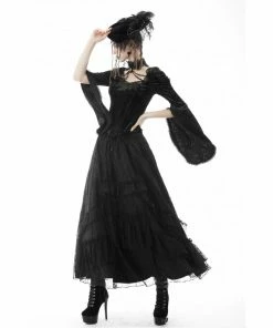 Ladies Dark In Love Tara Velvet Top