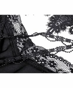 Ladies Dark In Love Tara Velvet Top