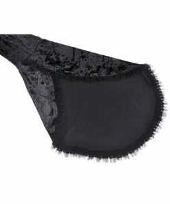 Ladies Dark In Love Tara Velvet Top