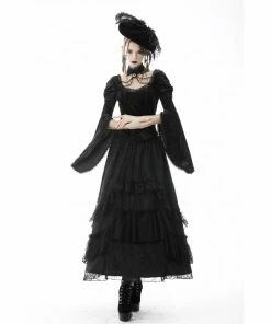 Ladies Dark In Love Tara Velvet Top