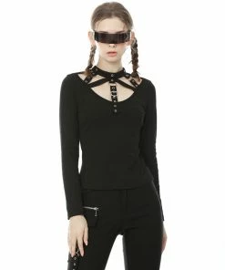 Dark In Love Tyler Strap Top Ladies