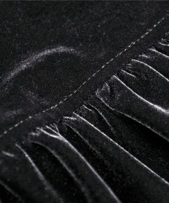 Dark In Love Star Cat Velvet Hooded Cape Ladies