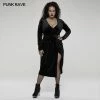 Punk Rave Viola Velvet Wrap Dress