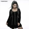 New Arrivals Punk Rave Isabelle Velvet Dress