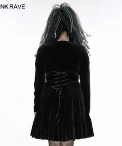 New Arrivals Punk Rave Isabelle Velvet Dress