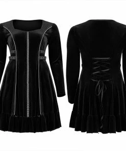 New Arrivals Punk Rave Isabelle Velvet Dress