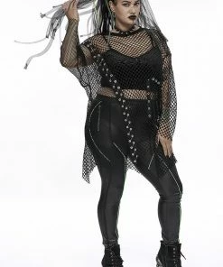 New Arrivals Punk Rave Harlow Mesh Top