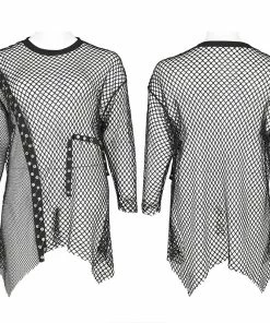 New Arrivals Punk Rave Harlow Mesh Top