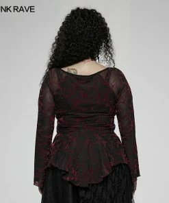 Punk Rave Blazed Mesh Top