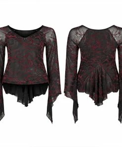 Punk Rave Blazed Mesh Top