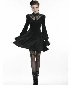 Dark In Love Avina Velvet Dress Ladies