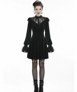 Dark In Love Avina Velvet Dress Ladies