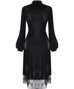 Dark In Love Titania Velvet Dress Ladies