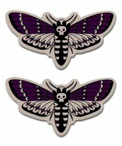 Ladies Hot Chocolate Design Chocolaticas Death Moth Women's Mary Jane Flat