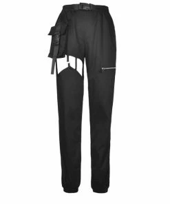 Dark In Love Hollow Thigh Trousers Ladies