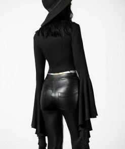 Killstar Elemental Eclipse Crop Top Ladies