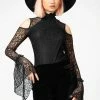 Killstar Enigma Lace Top